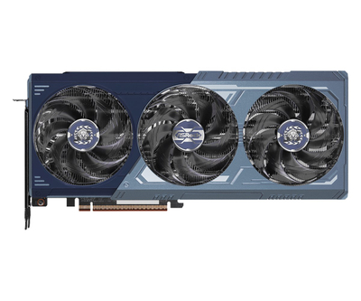 Kartë grafike Asrock Radeon RX 9070 XT Monster Hunter Wilds, 16GB GDDR6, PCI Express 5.0, blu