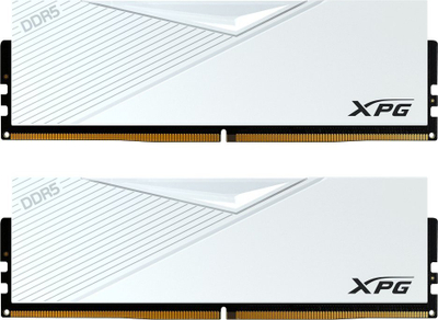 Memorie RAM ADATA XPG UDIMM, 32GB DDR5 5200MHz, kit 2x16GB, e bardhë