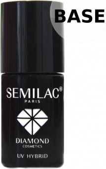 Llak baze Semilac Base, hybrid UV, 7ml, i tejdukshëm