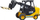 Lodër kamion Bruder JCB Teletruk 02512, ngarkues teleskopik, me paletë, i verdhë