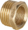Adapter bronzi Conex Bänninger Series 8000M, 1/2" në 1/4", gjashtëkëndësh