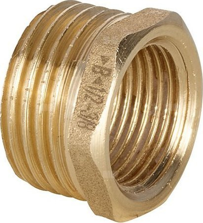 Adapter bronzi Conex Bänninger Series 8000M, 1/2" në 1/4", gjashtëkëndësh