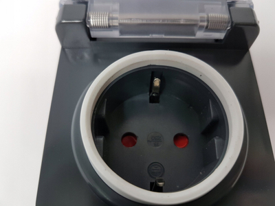 Prizë kohore digjitale Brennenstuhl DIGITAL TIME SWITCH, programim javor, IP44, gri