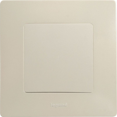 Kornizë teke Legrand Niloe, IP20, 86 x 86 mm, krem