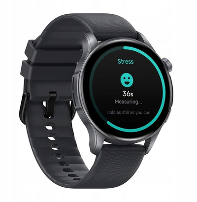 Ore inteligjente Zeblaze Btalk 3 GPS, ekran 1.43" AMOLED, me telefonata, e zezë