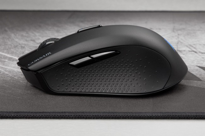 Mouse gaming Corsair HARPOON RGB Wireless, 10000 DPI, pa kabllo, i zi
