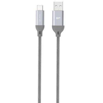 Kabllo USB-A me USB-C, 1m, USB 3.0, gri