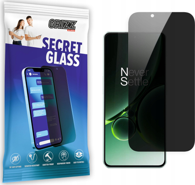 Xham mbrojtës GrizzGlass Matte SecretGlass OnePlus Nord 3, efekt privatësie, matte, transparent
