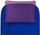 Tapet gjumi Sea to Summit Comfort Deluxe SI Rectangular Wide, madhësi Regular, ngjyrë Byron Blue