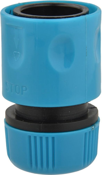 Брз спојка за црева GEKO Stop, 1/2"