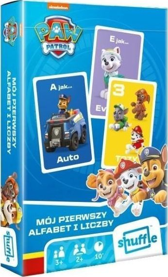 Letra loje Cartamundi Shuffle - Paw Patrol, 36 copë