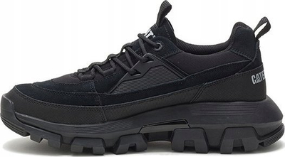 Atlete Caterpillar Raider Lace P724518, lëkurë e tekstil, taban gome, të zeza