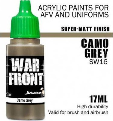 Bojë akrilike Scale75 WarFront Camo Grey, 17ml, gri kamuflazh