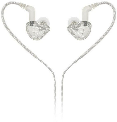 Kufje in ear Behringer MO240 CL Pro, dy drejtimëshe, kabllo e shkëputshme, transparente