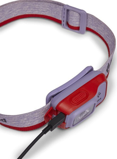 Dritë koke Black Diamond Astro 300 R, 300 lumen, me karikim USB, lejla