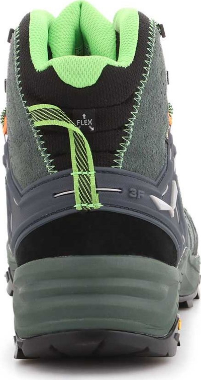 Çizme mali Salewa Alp Trainer 2 Mid GTX, Gore Tex, taban Vibram, jeshile
