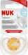 Cuclë siliconesh Nuk Space Sun 6-18m, anatomike, set