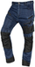 Pantallona pune NEO Tools Denim 81-360-1, përforcime Oxford, madhësia M, blu e errët
