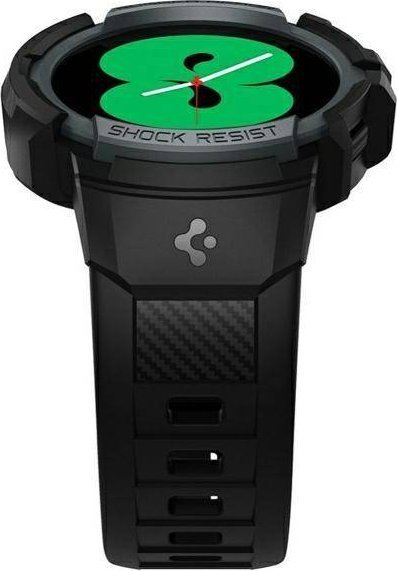 Rrip për orë inteligjente Spigen Rugged Armor Pro, për Samsung Galaxy Watch4 / Watch5 44mm, TPU, gri