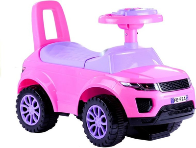 Makina ride-on Leantoys FE-F2A, me drita edhe zëra, rozë vjollcë