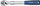 Çelës raster Adler MAR Ratchet 3552.4, 1/2", teleskopik, 72 dhëmbë, gri blu