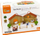 Set loje fermë prej druri Viga Farm Play Set, 2 kate, me 6 kafshë druri, shumengjyrësh