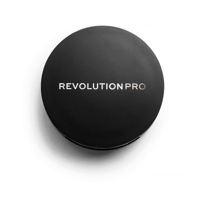 Pluhur për vetulla Makeup Revolution Revolution Pro, 22g, ngjyra Ebony, kafe e errët