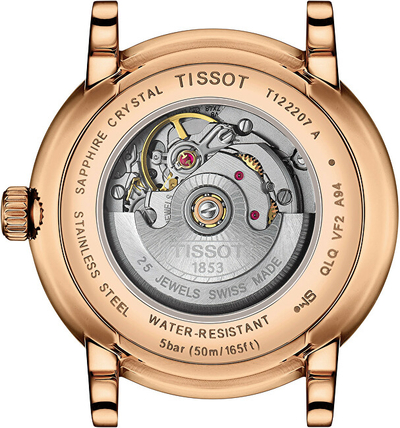 Orë dore për femra Tissot Carson Premium Automatic, e kaftë
