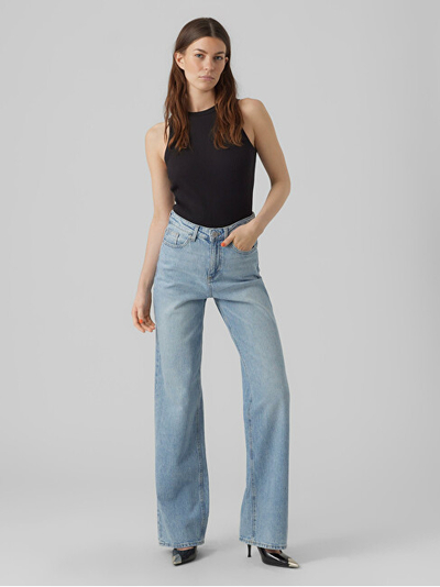 Xhinse Vero Moda VMTESSA Straight Fit 10283858 Light Blue Denim