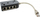 Ndarës ISDN InLine Splitter 69938, 1 me 8, 0.15m, i zi