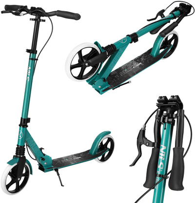 Trotinet NILS Extreme HM183, со преклопување, за деца и возрасни, многуобоен