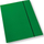 Dosje A4 Office Products, me gomë elastike, 350 g/m², jeshile, 10 copë