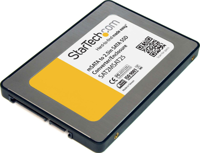 Përshtatës SSD StarTech mSATA - 2.5" SATA, i zi
