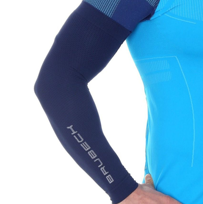 Mbulesa krahu për çiklizëm Brubeck 3D PRO SB10060, unisex, L–XL, blu