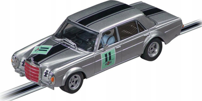 Makina slot Carrera Mercedes Benz 300 SEL 6.3 AMG, DIGITAL 132, shkallë 1:32, ngjyrë argjendtë