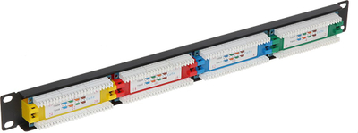 Patch panel Delta PP-24/RJ-KAT, 24x RJ-45, Cat 5e, i zi