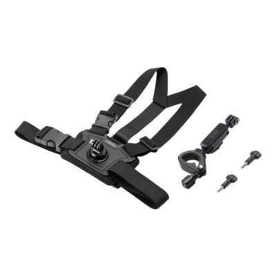 Set aksesorë biçiklete DJI Osmo Action, rrip gjoksi, mbajtës timoni, i zi