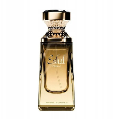 Parfum për gra Paris Corner Eshal Vanilla, Eau de Parfum, 100ml, i artë