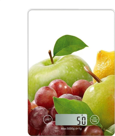 Peshore kuzhine Omega Fruits, 5kg, ekran LCD, me fruta