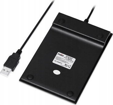 Tastierë numerike Perixx PERIPAD 202HB, me kabllo, me porta USB shtesë, e zezë