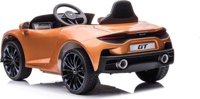 Makinë elektrike për kalamaj McLaren GT, 12V, me pult, ngjyrë e artë metalike
