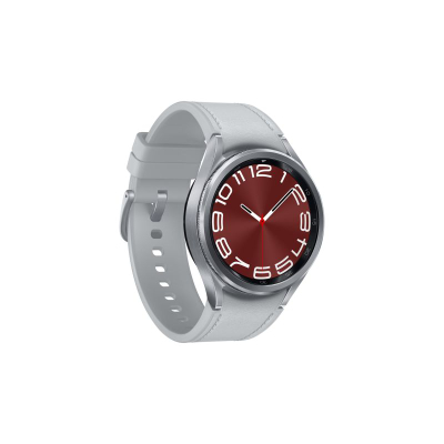Ora smart Samsung Galaxy Watch6 Classic 43mm, me ekran me prekje, bateri 300mAh, ngjyrë argjend