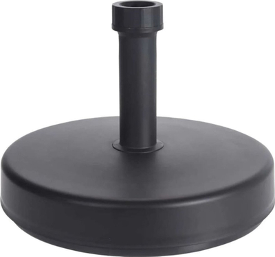Bazë ombrelle ProGarden rrethore, 46 cm, plastike, gri e errët