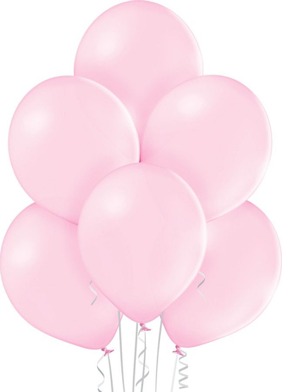 Balona lateksi Belbal 12\", 30 cm, 100 copë, rozë e çelët