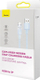 Kabllo USB Baseus CATS010003, USB A në Lightning, 1 m, blu