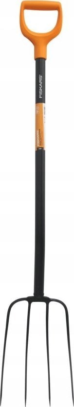 Pirun kopshti Solid Compost Forks, 126 cm, dorezë D, jeshile