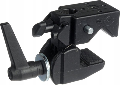 Kapëse universale Manfrotto 035Ftc Super Clamp, metal, profesionale, e zezë