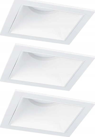 Set spota të futura Paulmann Cole Coin 3-STEP DIM, 3x6W LED, 2700K, të bardha