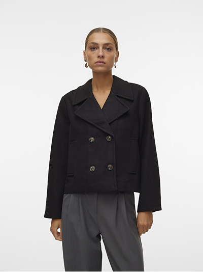 Pallto për femra VERO MODA VMVINCEMIA, e zezë