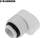 Adapter ftohës uji Barrow 360 Rotary Offset, G1/4, i bardhë